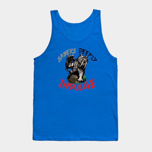 sabertooth Tank Top by focusLBdesigns